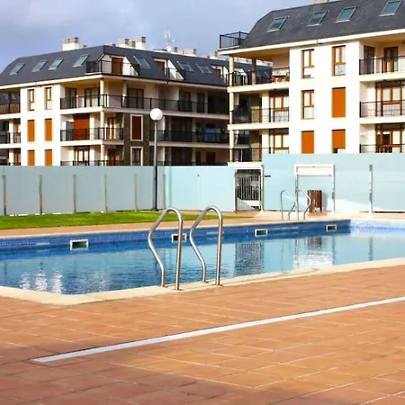Playa Con Piscina Y Terraza Apartamento Foz